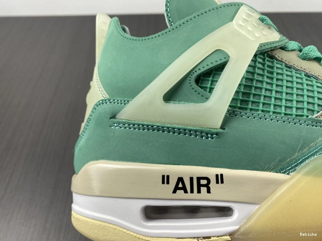 Cheap BK ofw 4 tiffany x jordan air retro nike cv9388-102 green 1111